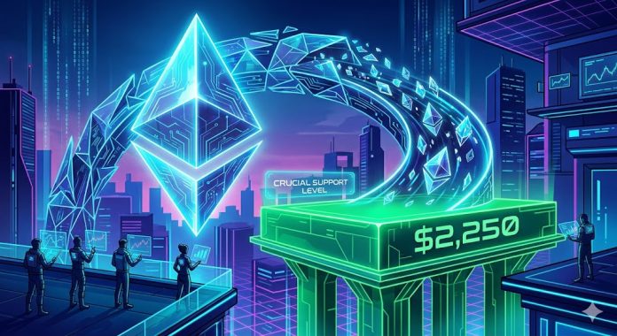 Ethereum Worth Slides Again To $2,250, Merchants Watch Essential Help