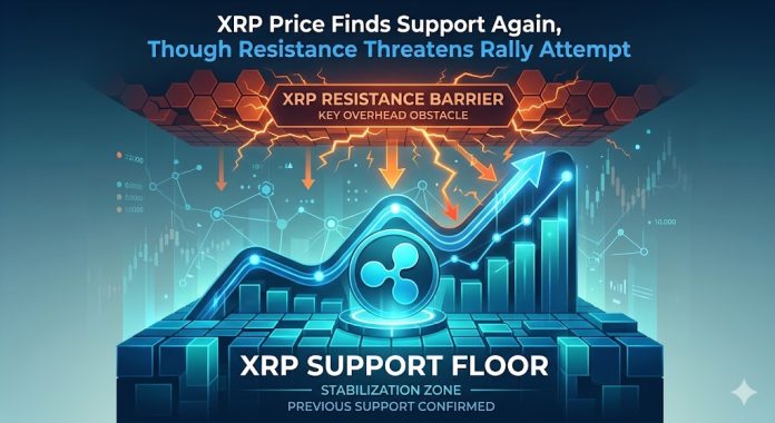XRP Worth Finds Help Once more, Although Resistance Threatens Rally Try