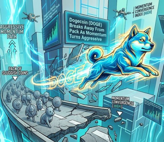 Dogecoin (DOGE) Breaks Away From Pack As Momentum Turns Aggressive