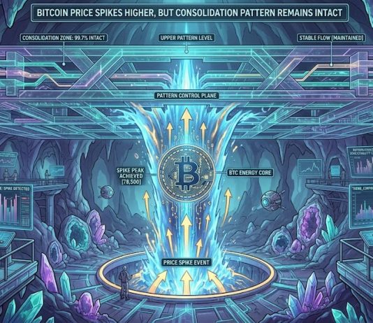 Bitcoin Value Spikes Increased, However Consolidation Sample Stays Intact Bitcoin Value Spikes Increased, However Consolidation Sample Stays Intact