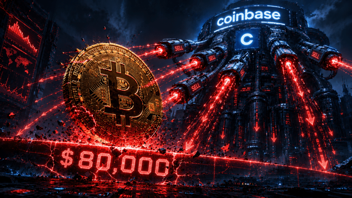 Bitcoin Falls Under $80,000: Coinbase Sellers To Blame?
