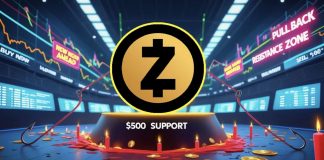Zcash (ZEC) Worth Prediction: Merchants Watch Key $500 Help as Analysts Warn of Pullback Earlier than New Highs