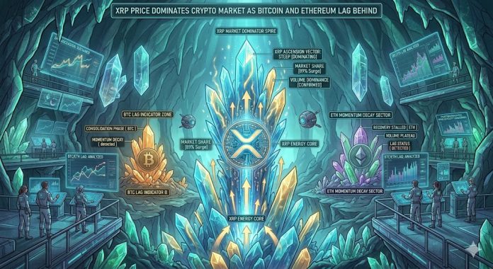 XRP Value Dominates Crypto Market As Bitcoin And Ethereum Lag Behind