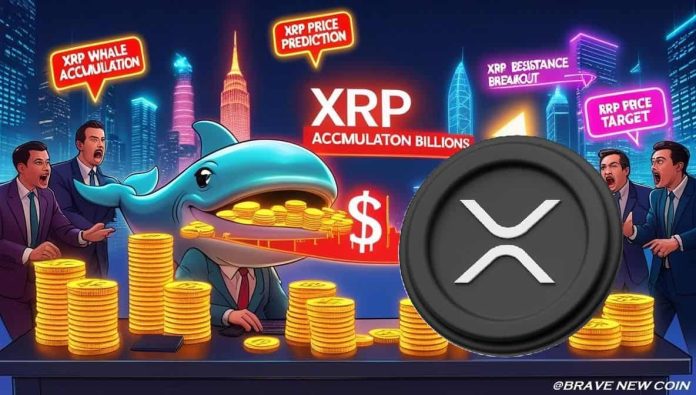 XRP Value Prediction: XRP Whales Accumulate Billions as Cup-and-Deal with Breakout Fuels Bullish Outlook