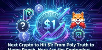 Subsequent Crypto to Hit $1: From Poly Reality to Meme Punch, Right here Are the Contenders