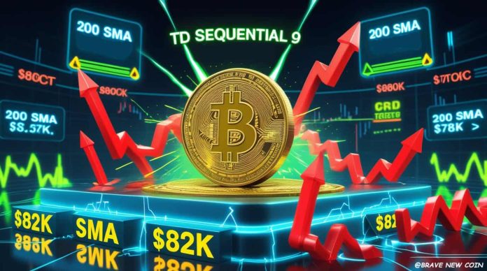 Bitcoin (BTC) Worth Prediction: BTC Defends 200 SMA Close to $78Okay as TD Sequential Purchase Sign Sparks $80Okay Rebound Hopes