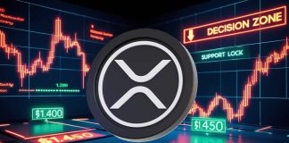 XRP Worth Prediction: XRP Consolidates at $1.41 With $1.4550 Breakout in Focus