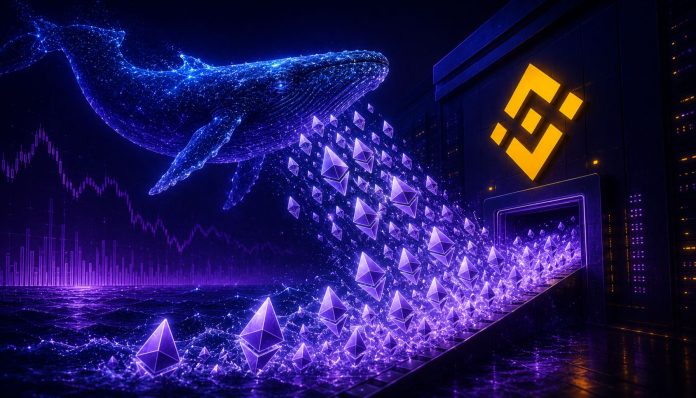 Ethereum Whales Flood Binance With 225,000 ETH In Largest Influx Since 2022