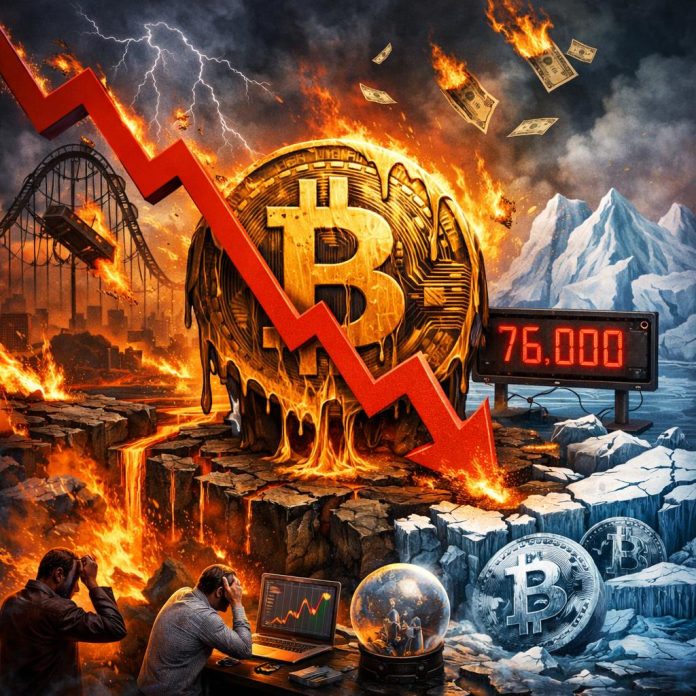 The Bitcoin Meltdown: What’s Behind The Drop To $76,000, And What’s Subsequent
