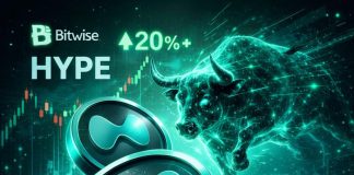 Bitwise Bullish on Hyperliquid: HYPE Labeled ‘Undervalued’ As It Rallies 20%