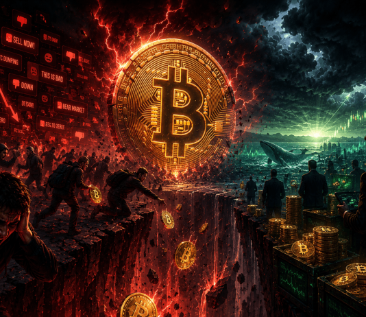 Bitcoin Fall Underneath $77,000 Triggers Spike In Social Media FUD