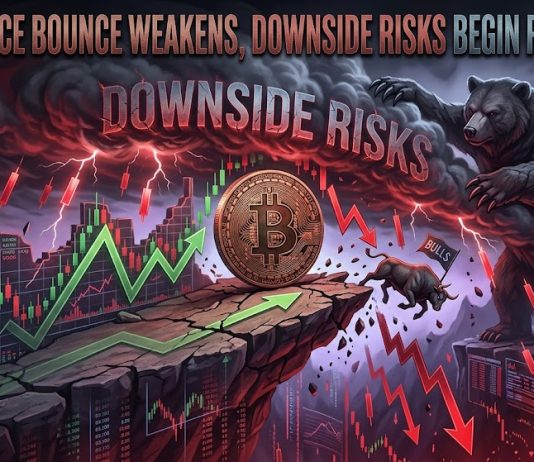Bitcoin Worth Bounce Weakens, Draw back Dangers Start Rising Once more