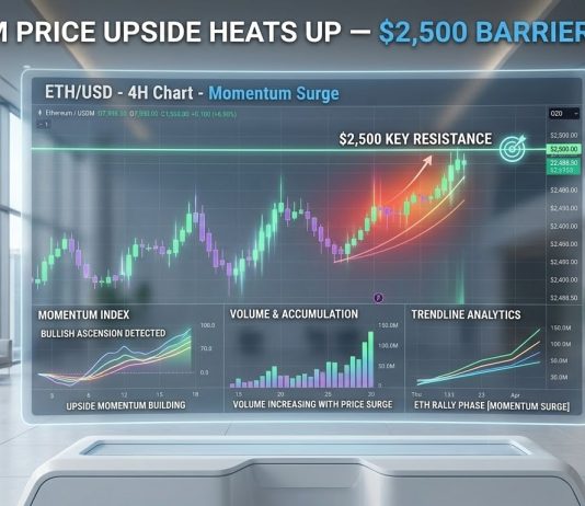Ethereum Worth Builds Momentum For One other Bullish Surge Forward