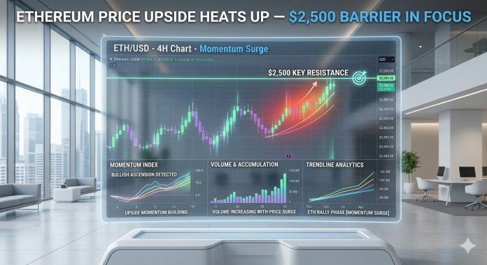 Ethereum Worth Builds Momentum For One other Bullish Surge Forward