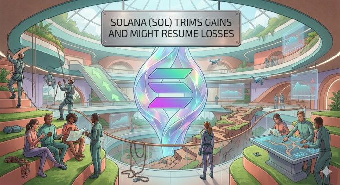Solana (SOL) Trims Latest Good points, Market Sentiment Turns Fragile Once more