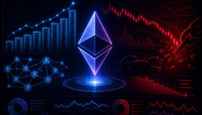 Ethereum Staking File Meets On-Chain Collapse: Analyst Explains What’s Holding ETH Worth