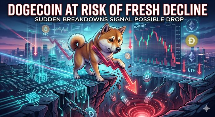 Dogecoin (DOGE) Beneath Stress Once more As Bears Eye Decrease Ranges Dogecoin (DOGE) Beneath Stress Once more As Bears Eye Decrease Ranges