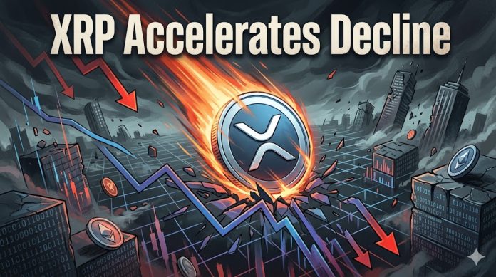 XRP Worth Slides Sharply Decrease As Promoting Stress Intensifies Quickly