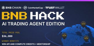 BNB Chain, CoinMarketCap, and Belief Pockets Launch $36,000 BNB HACK: AI Buying and selling Agent Version