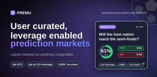 Premu Opens Person-Created, Leveraged Prediction Markets Forward of the 2026 World Cup