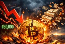 Bitcoin Crashes Close to $60,000: $62B In Treasuries Erased, Analyst Sees Potential Backside Forward