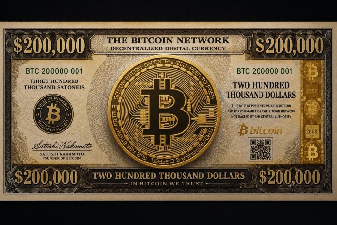 Crypto Analyst Offers Timeframe For When The Bitcoin Value Will Hit $200,000 Crypto Analyst Offers Timeframe For When The Bitcoin Value Will Hit $200,000