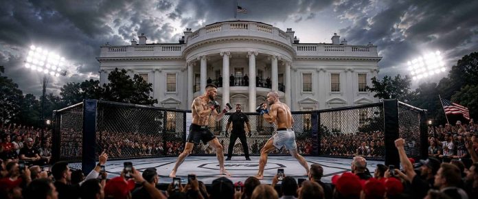UFC Hits the White Home As Trump Proclaims Iran Peace Deal