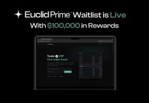 Euclid Protocol Opens Euclid Prime Waitlist with $100Okay in Early Entry Rewards Euclid Protocol Opens Euclid Prime Waitlist with $100Okay in Early Entry Rewards