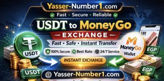 Yasser Number1 Expands Its USDT to MoneyGo Alternate Service with Lively Transactions