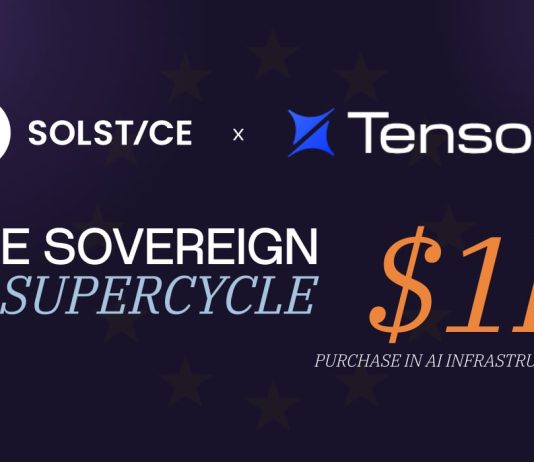 Solstice and Tensorx to Purchase $1 Billion in AI Infrastructure to Help EU Sovereign AI Demand