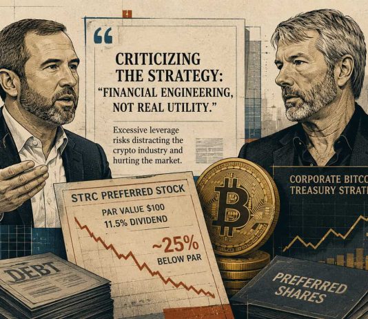 Ripple CEO Brad Garlinghouse Slams Michael Saylor’s Bitcoin Technique, Says STRC Is Hurting the Crypto Market Ripple CEO Brad Garlinghouse Slams Michael Saylor’s Bitcoin Technique, Says STRC Is Hurting the Crypto Market