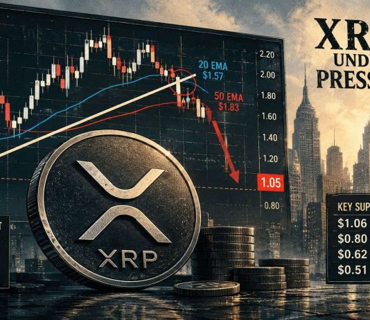 XRP Worth Prediction: XRP Loses Multi-Month Assist After Weekly EMA Rejection, Is a Drop Towards $0.80 Now Seemingly?