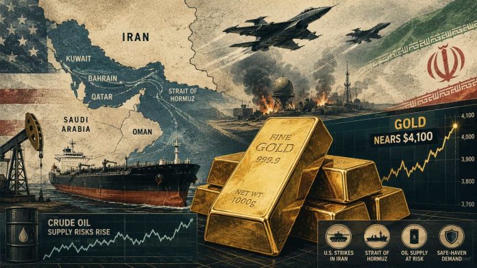 Gold Holds Above $4,000 as Recent U.S.-Iran Strikes Revive Oil Provide Fears