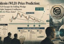 Worldcoin (WLD) Value Prediction: Can WLD Escape Its Falling Wedge With Triple Help Confluence on the $0.42 Value Zone?
