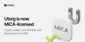 Utorg Obtains MiCA License as July 1 Deadline Forces A lot of the Business Out of Europe Utorg Obtains MiCA License as July 1 Deadline Forces A lot of the Business Out of Europe