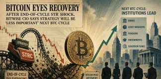 Bitcoin Worth Eyes Restoration After END-OF-CYCLE STRC Shock, Bitwise CIO Says Technique Will Be ‘Much less Necessary’ Subsequent BTC Cycle Bitcoin Worth Eyes Restoration After END-OF-CYCLE STRC Shock, Bitwise CIO Says Technique Will Be ‘Much less Necessary’ Subsequent BTC Cycle