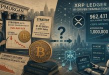 JP Morgan Warns of New Bitcoin Promote Strain From Technique Whereas XRP AI Transactions Method 1 Million JP Morgan Warns of New Bitcoin Promote Strain From Technique Whereas XRP AI Transactions Method 1 Million