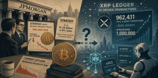 JP Morgan Warns of New Bitcoin Promote Strain From Technique Whereas XRP AI Transactions Method 1 Million JP Morgan Warns of New Bitcoin Promote Strain From Technique Whereas XRP AI Transactions Method 1 Million