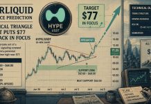 Hyperliquid (HYPE) Value Prediction: Symmetrical Triangle Breakout Places $77 Goal Again in Focus Hyperliquid (HYPE) Value Prediction: Symmetrical Triangle Breakout Places $77 Goal Again in Focus