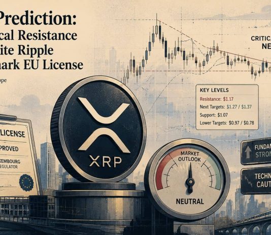 XRP Value Prediction: XRP Faces Crucial Resistance Close to $1.17 Regardless of Ripple Securing Landmark EU License