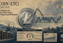 Litecoin (LTC) Value Prediction: Combined Technical Alerts and Rising Hashrate Hold Merchants Centered on $39 Help and $46 Breakout