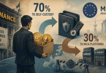 Binance Co-CEO Richard Teng Says 70% of EU Customers Selected Self-Custody Over MiCA Platforms