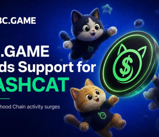 BC.GAME Provides Assist for CASHCAT as Robinhood Chain Exercise Surges
