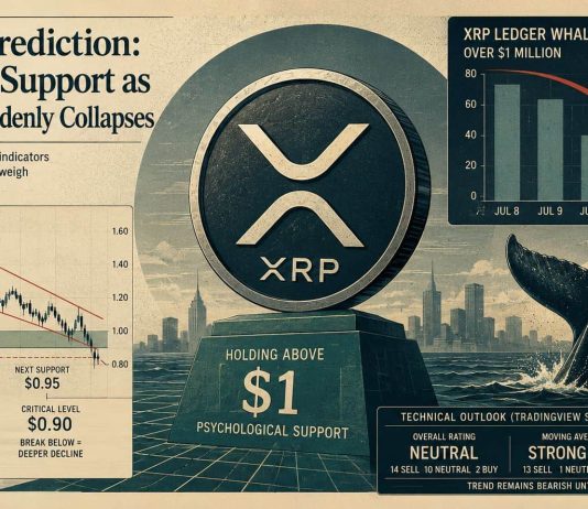 XRP Worth Prediction: Bears Eye $1 Assist as Whale Exercise Out of the blue Collapses