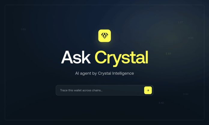 Crystal Intelligence launches Ask Crystal, the AI analyst behind each blockchain judgment Crystal Intelligence launches Ask Crystal, the AI analyst behind each blockchain judgment