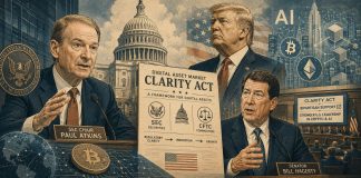 SEC Chair Paul Atkins Urges US to Lead AI and Crypto With CLARITY Act as Trump Presses the Senate