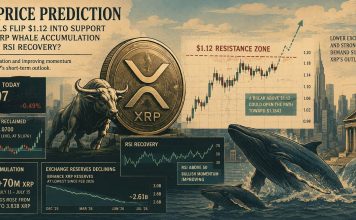 XRP Value Prediction: Can Bulls Flip $1.12 Into Assist as 70M XRP Whale Accumulation Follows RSI Restoration? XRP Value Prediction: Can Bulls Flip $1.12 Into Assist as 70M XRP Whale Accumulation Follows RSI Restoration?