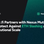 ether.fi Companions with Nexus Mutual to Defend Towards ETH Slashing at Institutional Scale ether.fi Companions with Nexus Mutual to Defend Towards ETH Slashing at Institutional Scale