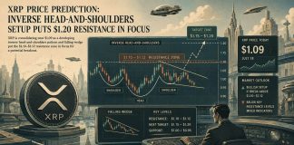 XRP Worth Prediction: Inverse Head-and-Shoulders Setup Places $1.20 Resistance in Focus XRP Worth Prediction: Inverse Head-and-Shoulders Setup Places $1.20 Resistance in Focus