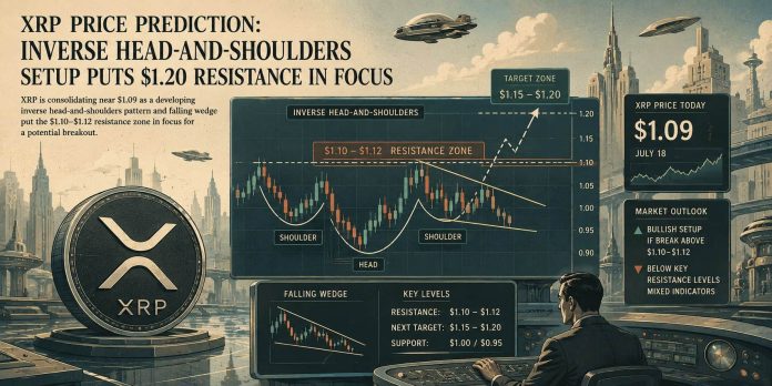 XRP Worth Prediction: Inverse Head-and-Shoulders Setup Places $1.20 Resistance in Focus XRP Worth Prediction: Inverse Head-and-Shoulders Setup Places $1.20 Resistance in Focus